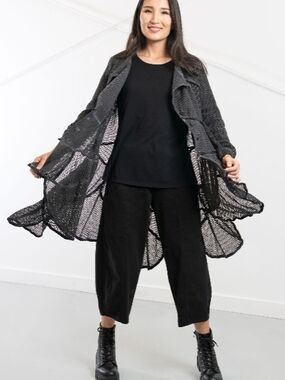 Lightweight Net Cardigan